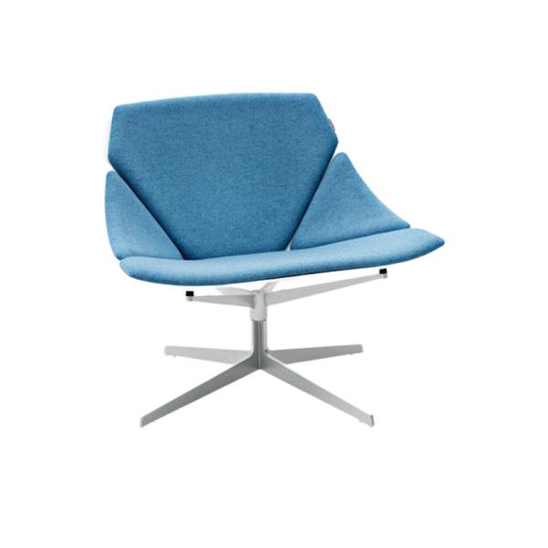 Modern design office chair leather sofa black leisure chairs set for office and hotel