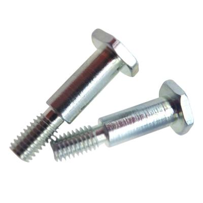 Customizable Stainless Steel Hexagon Head Shoulder Bolt With Zinc Finish