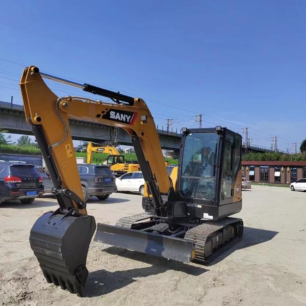 36KW SANY SY55 Mini Excavator 5.78TON Crawler Digger with Advanced Technology