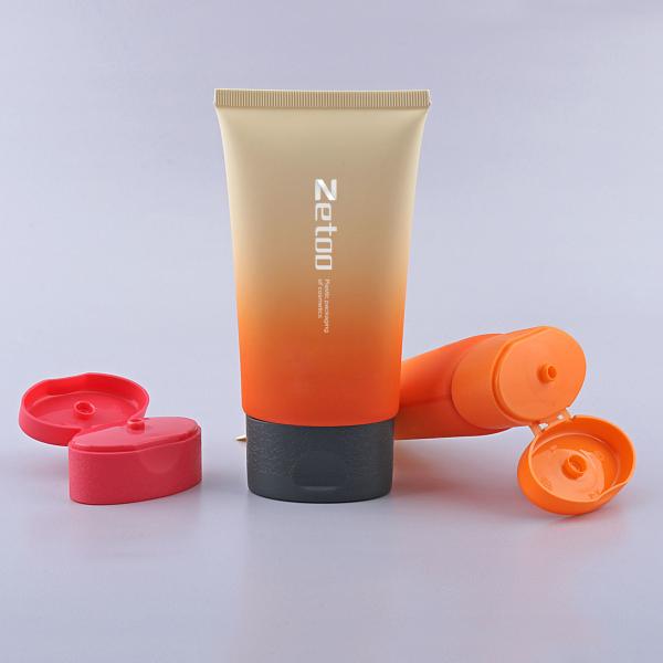 Customized Shampoo Tube Packaging 130ml - 250ml Cosmetic Plastic Tube