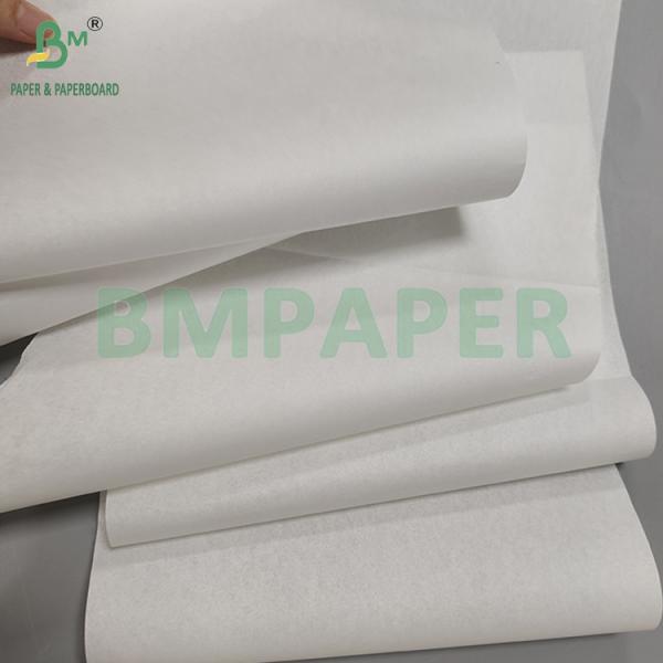 30gsm 35gsm White Uncoatd Wax Based Paper For Wrapping Fried Foods