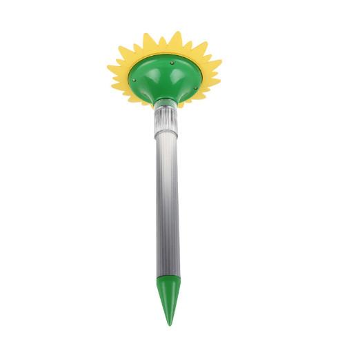 Sun Flower Type ultrasonic rodent repeller Solar Power Pest Electronic Repeller