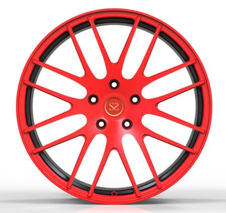 Custom Black Wheels Forged Rims Monoblock 21inch Staggered For BMW Mercedes Concave