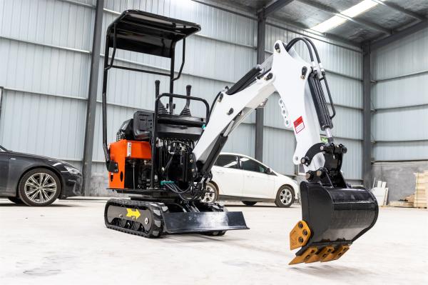 0.8 Ton  Mini Crawler Excavator Agricultural Excavators For Municipal Engineering