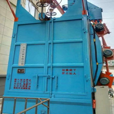 Filler Wire Speed 0-1500mmmin Shot Blasting Machine Featuring Inner Size 1m 1.3m 1.3m and Effective Volume 0.15 Cubic Meter for Metal Cleaning