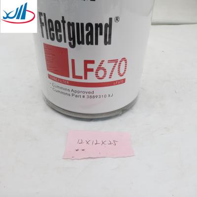 Original Shantui Spare Parts Truck Auto Engine Parts Lube Oil Filter LF670 On Sale 3889310