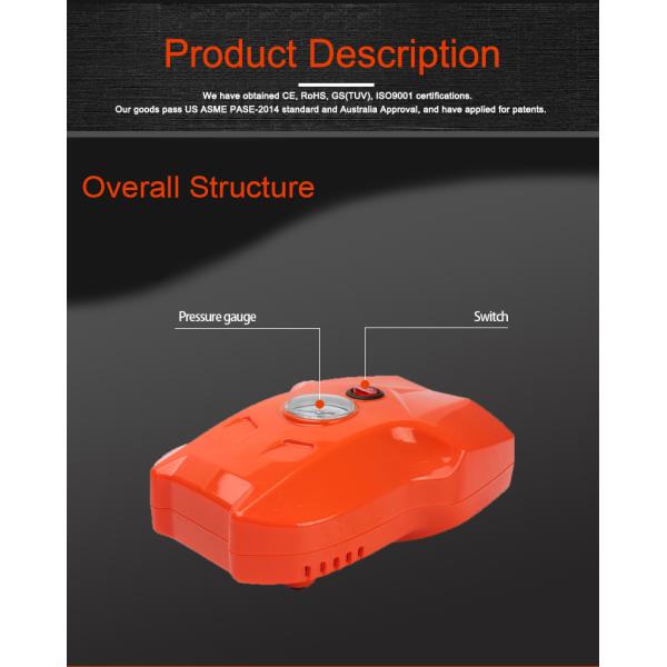 давление 120W насоса 150Psi Макс Inflator покрышки автомобиля 12V расклассифицировало силу