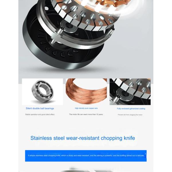 20r/min Rotating Speed Meat Bowl Cutter Mixer for Vegetable and Meat Processing