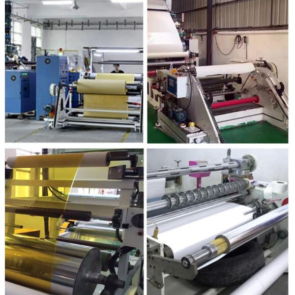 PTFE Coated Fiberglass Tape Heat Resistant Silicone Adhesive Tape 0.08mm Thickness