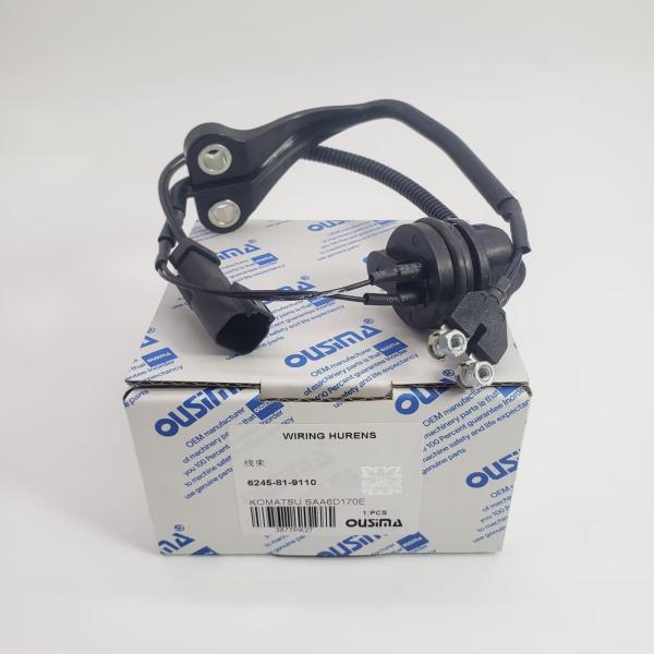 Excavator Wiring Harness 6245-81-9110/6245819110 For KOMATSU SAA6D170E