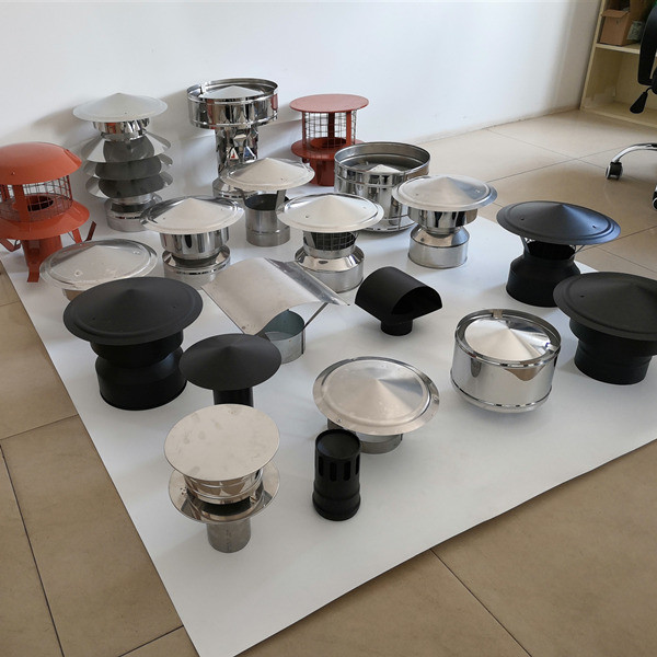 Tower Shaped Rain Proof Chimney Cap Stainless Steel Material Unique Appearance