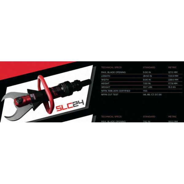 CE SLC24 Hydraulic Power Cutter For Round Steel