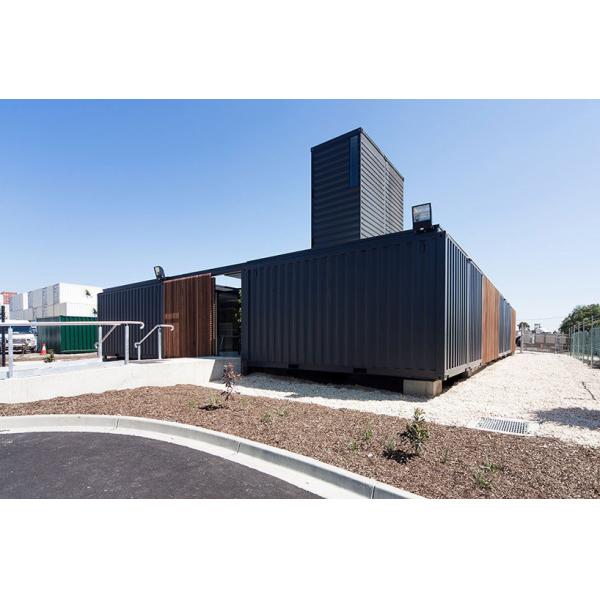 75mm Roof Metal Column 3mm Modular Prefabricated Shipping Containers