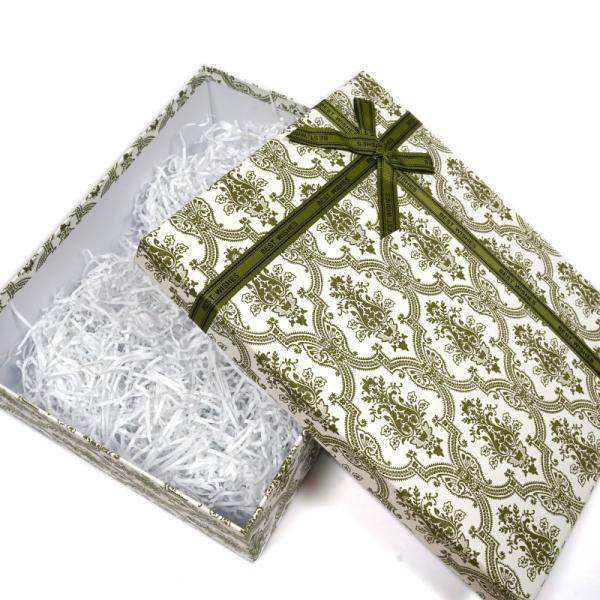 Logotipo personalizado Cajas de regalo de lujo para embalaje de regalos con cinta para joyas