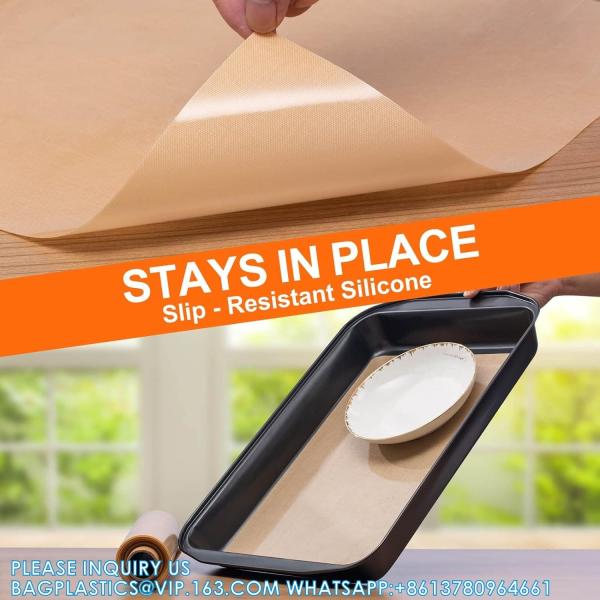 Silicone Baking Mat Roll -16IN X 10FT Non Stick Heat Resistant Food Grade Baking Mats, Reusable Freeze Dryer Mat