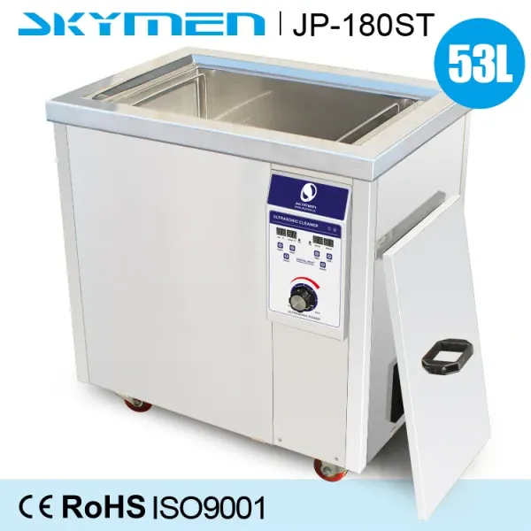 53L Stainless Steel 304 Industrial Ultrasonic Cleaner with Heated Control Mechanical Timer and Eco-Friendly Design