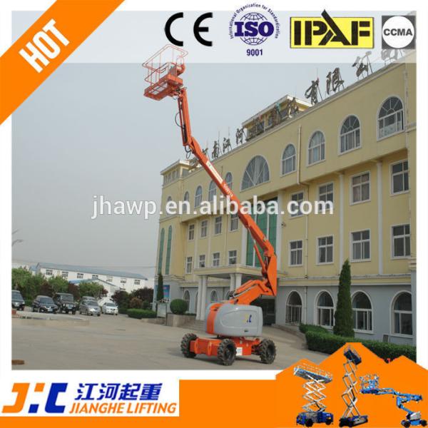 Indoor Outdoor Aerial Work Platform , Self Propelled Manlift Fantastic Design