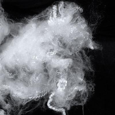 Breathable TPP Fiber 5D×102mm For Wool Blanket / Woolen Yarn Production