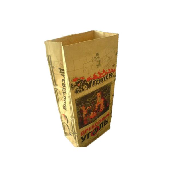 Высокопрочная жара - загерметизированный уголь барбекю емкости нагрузки бумажных мешков сильный кладет в мешки