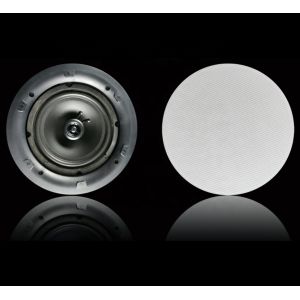 White 8ohm 20w Ceiling Speaker Coaxial 4 Inch PA System OEM ODM