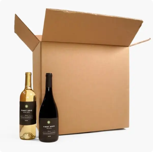 Kraft Paper Honeycomb Paper Sleeve Packaging 100% Eco-friendly for Liquor Bottle Packaging