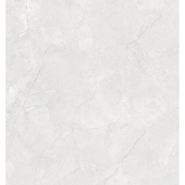 Impresionantes baldosas de porcelana esmaltada pulida de mármol de 800x800mm gris claro para hotel Antibacter