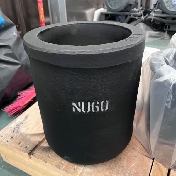 100-500 kg SiC Graphite Crucibles for Metal Induction Melting Designed for High Temperature Melting and Casting Applications