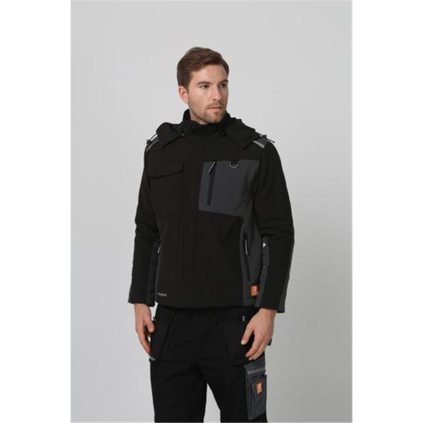 Breathable регулируемая куртка Softshell кромки отделяемая