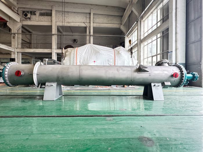 Carbon Steel SS Duplex SS Shell And Tube Evaporator For Industrial Use