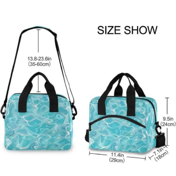 Customize Outdoor Children Thermal Cooler Food Carry Tote Insulated Lunch Bag