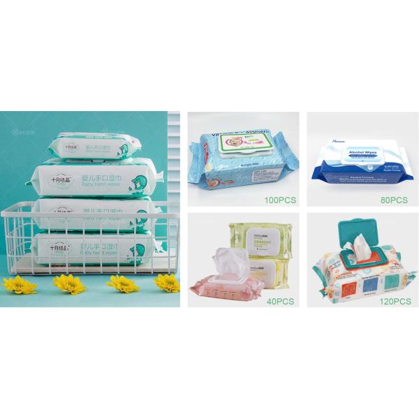 Wet Towel Sanitizer Baby Wet Wipes Packaging Machine