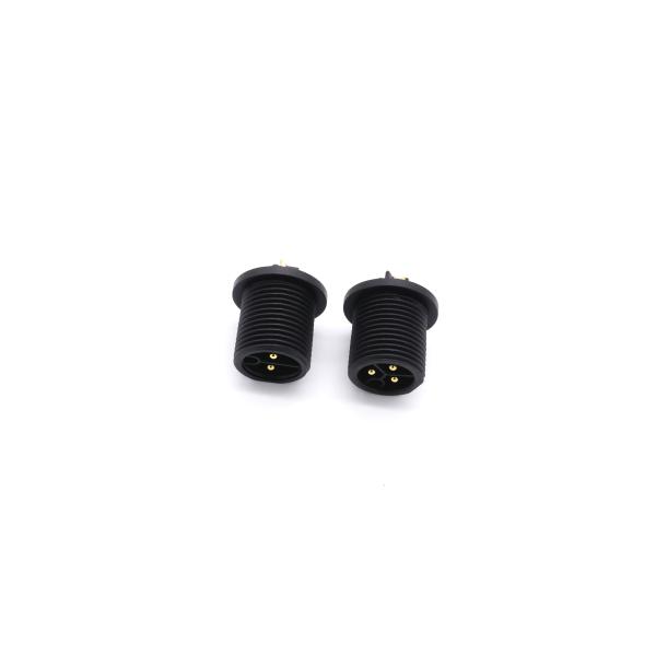 Solder Type Waterproof Plug Connector 15A 3 Pin Pluggable  Marine Use
