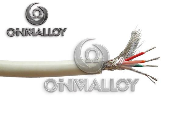 AWG 8 3.2mm PFA / PVC Insulated and Sheathed E Type Thermocouple Extension Wire