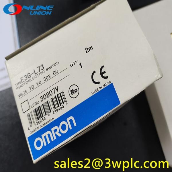 Capteurs photoélectriques OMRON E3G-L73 longue distance pour grandes pièces