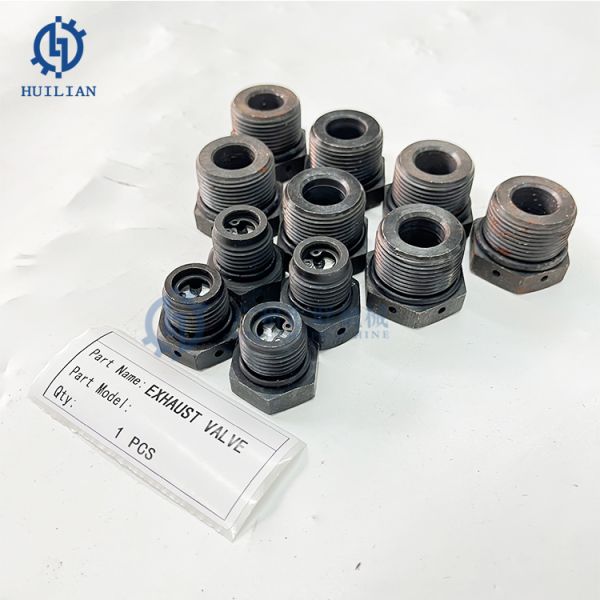 SOOSAN SB50 SB60 SB70 SB81 Exhaust Valve Hydraulic Rock Breaker Use for Machinery SB Series Hydraulic Hammer Spare Parts Exhaust Valve