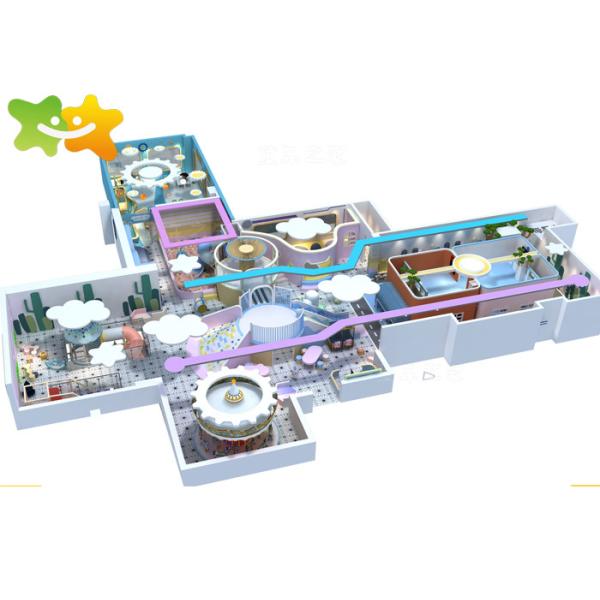 Children Play Game Indoor Playground Equipment With Ball Pool