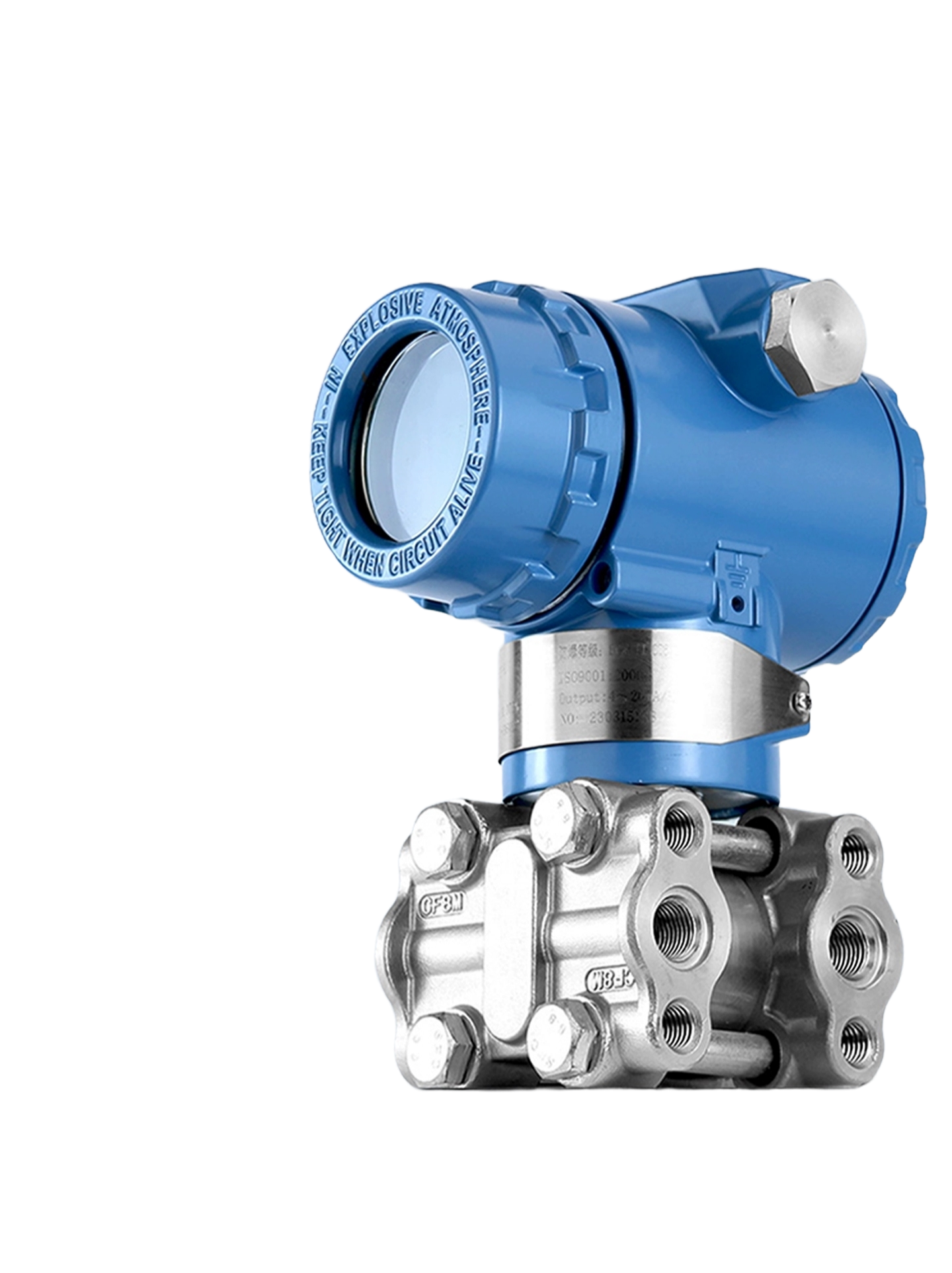 Monocrystalline Silicon Pressure Transmitter 0.05%FS Accuracy / 4-20mA