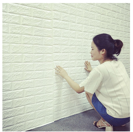 Waterproof 3d Pe Foam Wall Sticker 70x77 PE Foam 3D Wallpaper