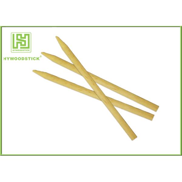 Two Points Natural Wood Sticks Wooden Dowels For Crafts With Chamfer Angles