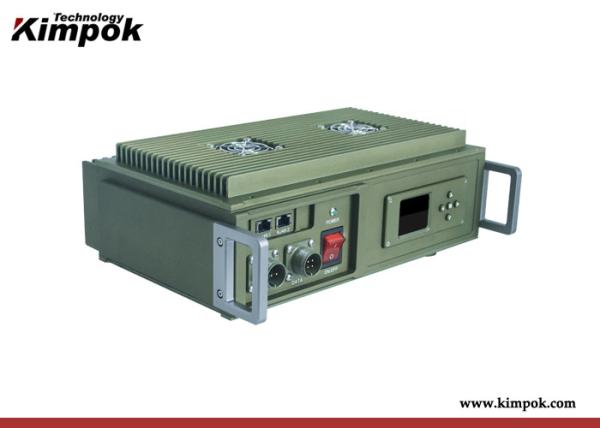 30W Long Range COFDM Video Transmitter Ethernet Mobile Wireless AV Sender H.264