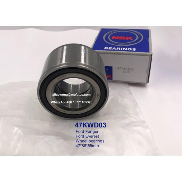 47KWD03 double row ball bearings 47x88x55mm for Ford Ranger Everest