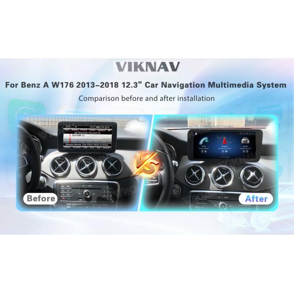 Viknav 12.3 дюймовый Android Для Benz A W176 CLA C117 GLA X156 G W463 2013-2018 GPS Автомобиль с экраном Радиоплеером NTG 4.5