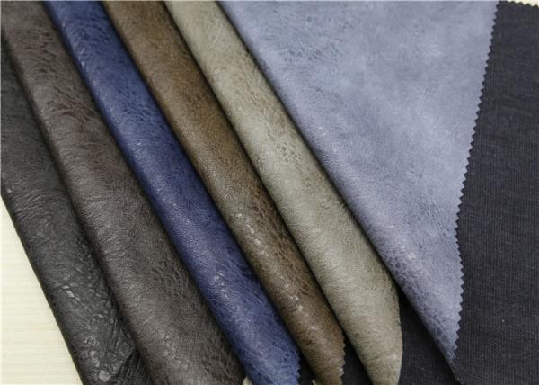 Men ' S Jacket Printed PU Leather Handfeeling For Clothing Fabric