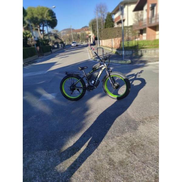 High Power 17.5AH Battery Electric Bike with Front Hub Motor and Aluminum Alloy Frame