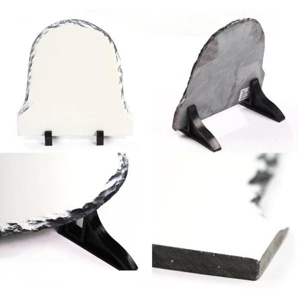 Semi шифер утеса фото сублимации круга 15*15*0.9cm