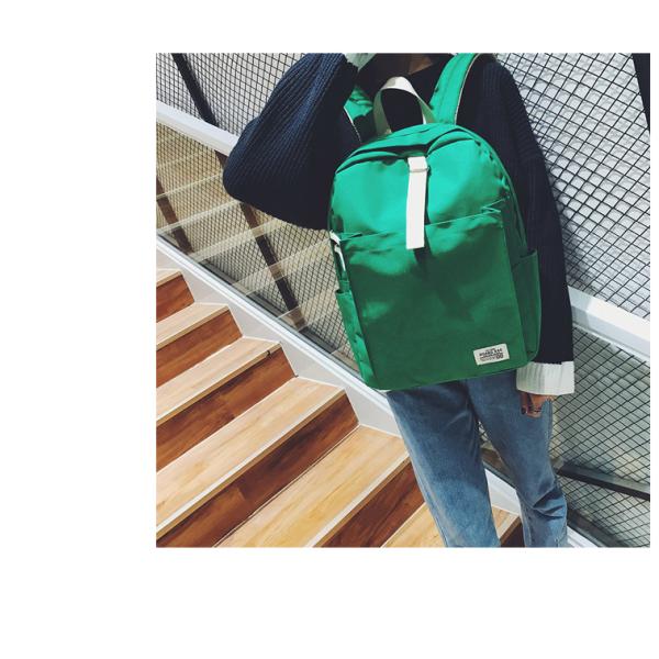 Waterproof Backpack College Students Canvas Bag For Men and Women Fashion Travel Bag