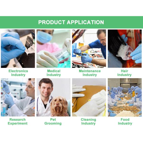 Multipurpose Anti Bacterial Surgical Medical Use Wash Examination Safety Disposable Nitrile Gloves for Hospital