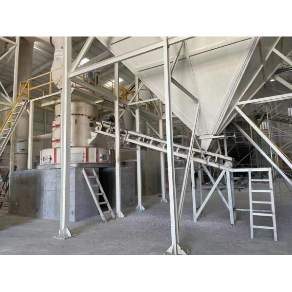 3r 4r 5r Limestone Gypsum Raymond Grinding Mill with 17-19r/min Rotationl Speed