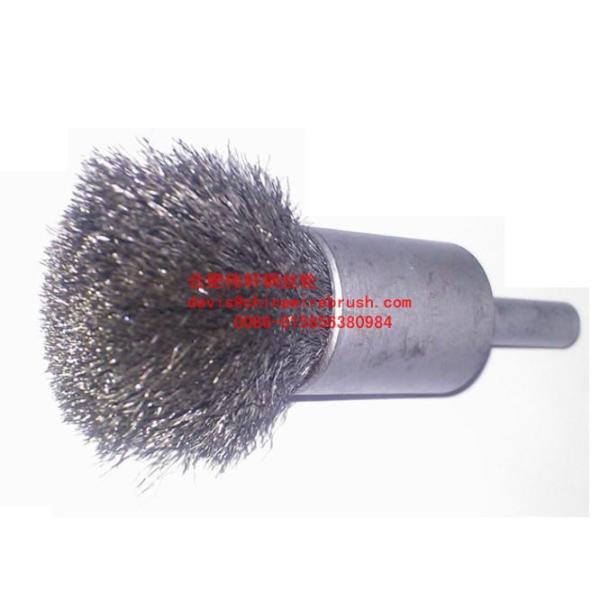 Crimped wire end brush - Stainless Steel Wire