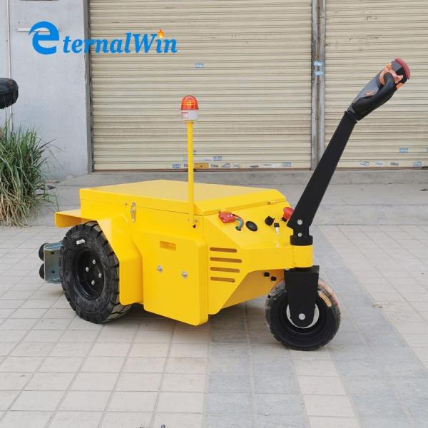 20 Ton Electric Tow Tractor with 20000kg Capacity, 7000N Rated Pulling Force, and 2-3Km/h Drive Speed for Heavy Duty Load Handling